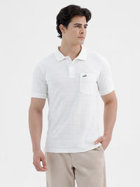 Stuctured White T-Shirt