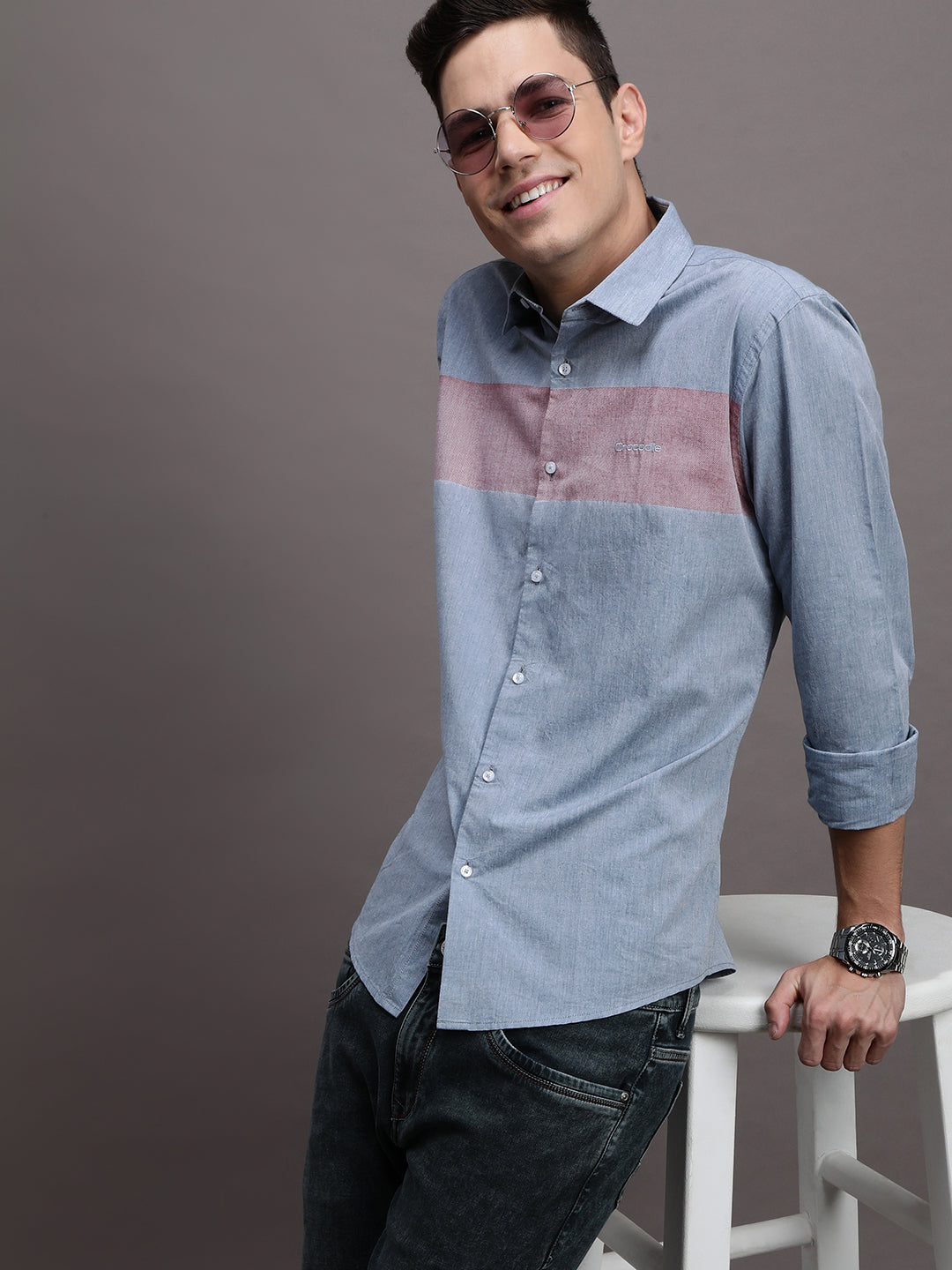 Premium Engineered Stripe Shirt
