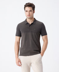 Birds Eye Engineered Stripe Polo Green