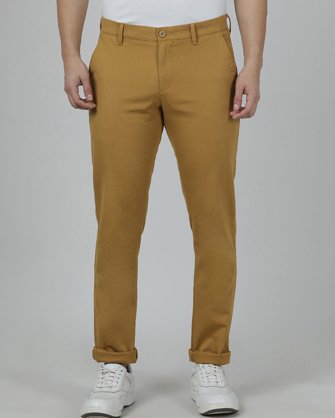 Crocodile Men's Casual Slim Fit Trouser