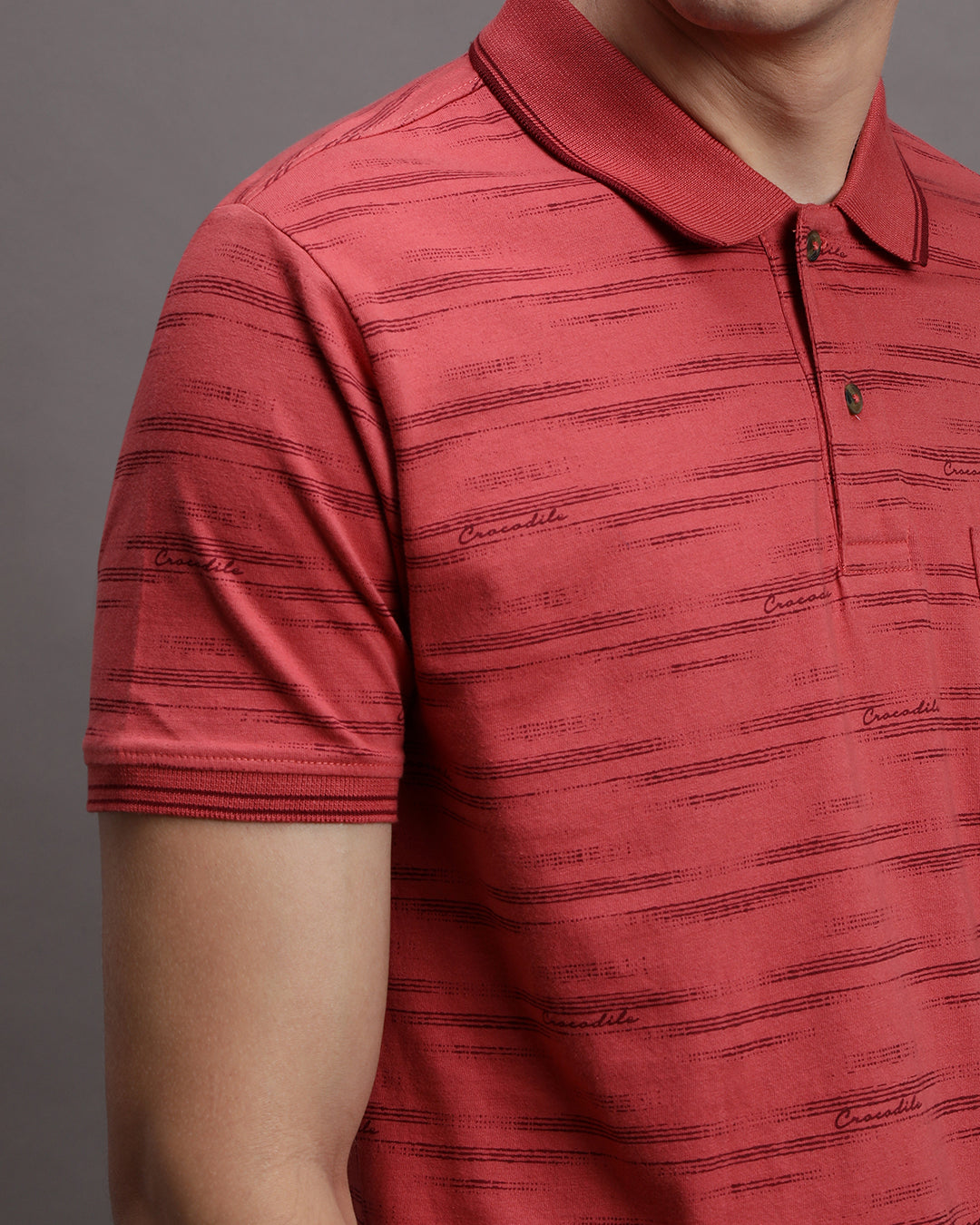 All Over Polo with Signature Print