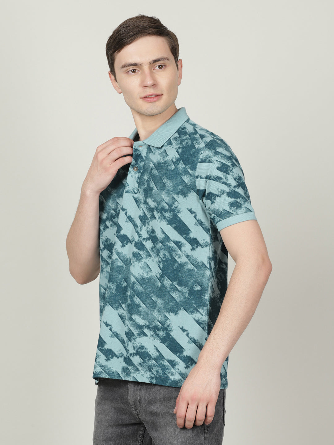 Crocodile AOP Slim Fit T-shirt