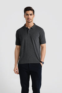 Charcoal Tone Craft Grindle Polo T-Shirt