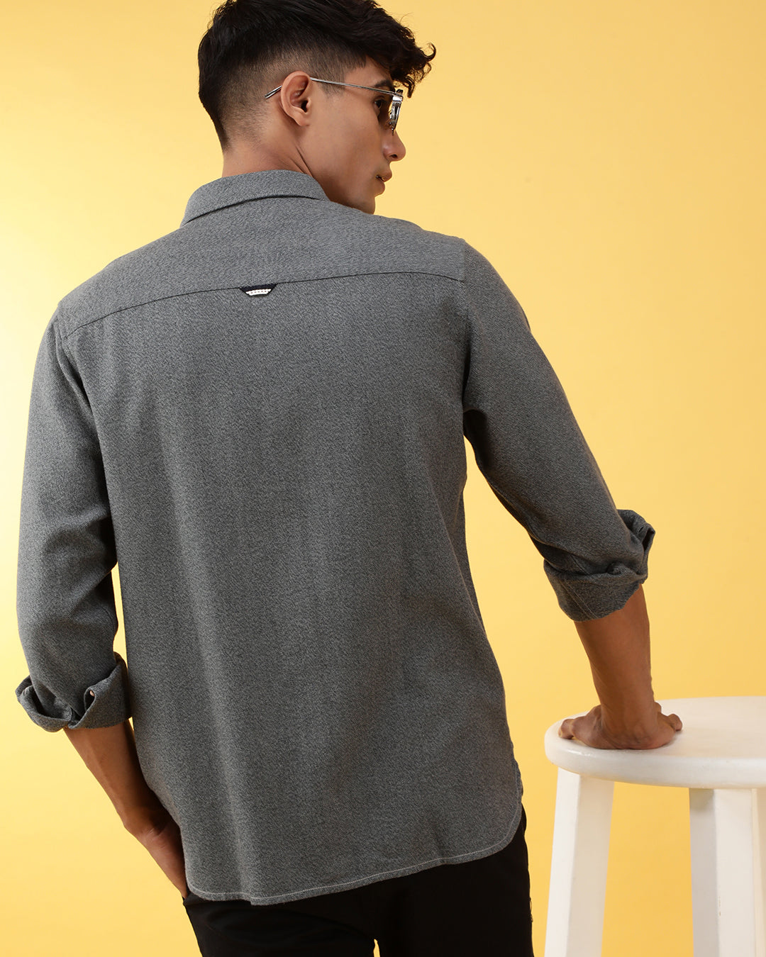 Crocodile Grindle Plain Shirt