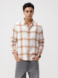 Textured Grunge Print Shirt