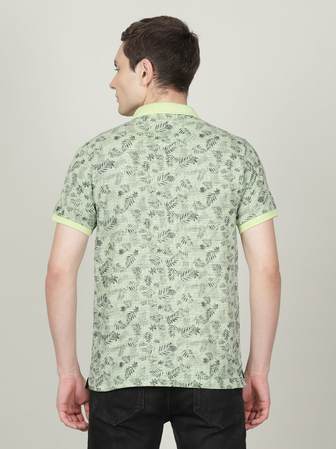 Crocodile Men's Green Polo T-Shirt Online