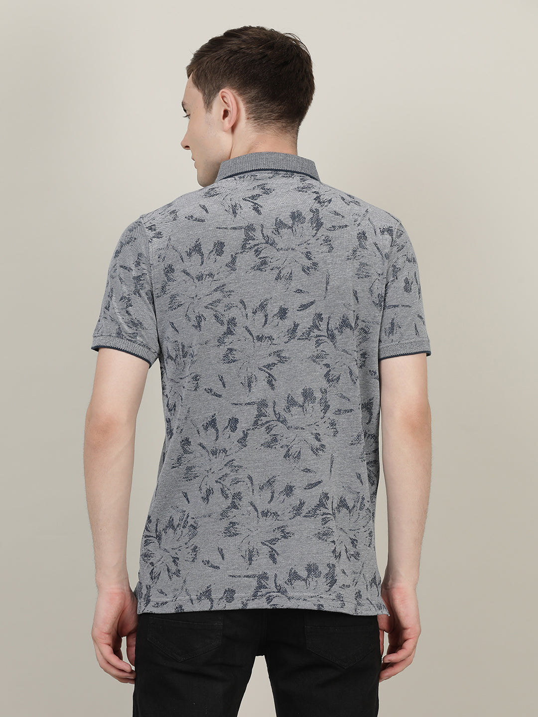Crocodile Men's AOP Printed Casual T-Shirt