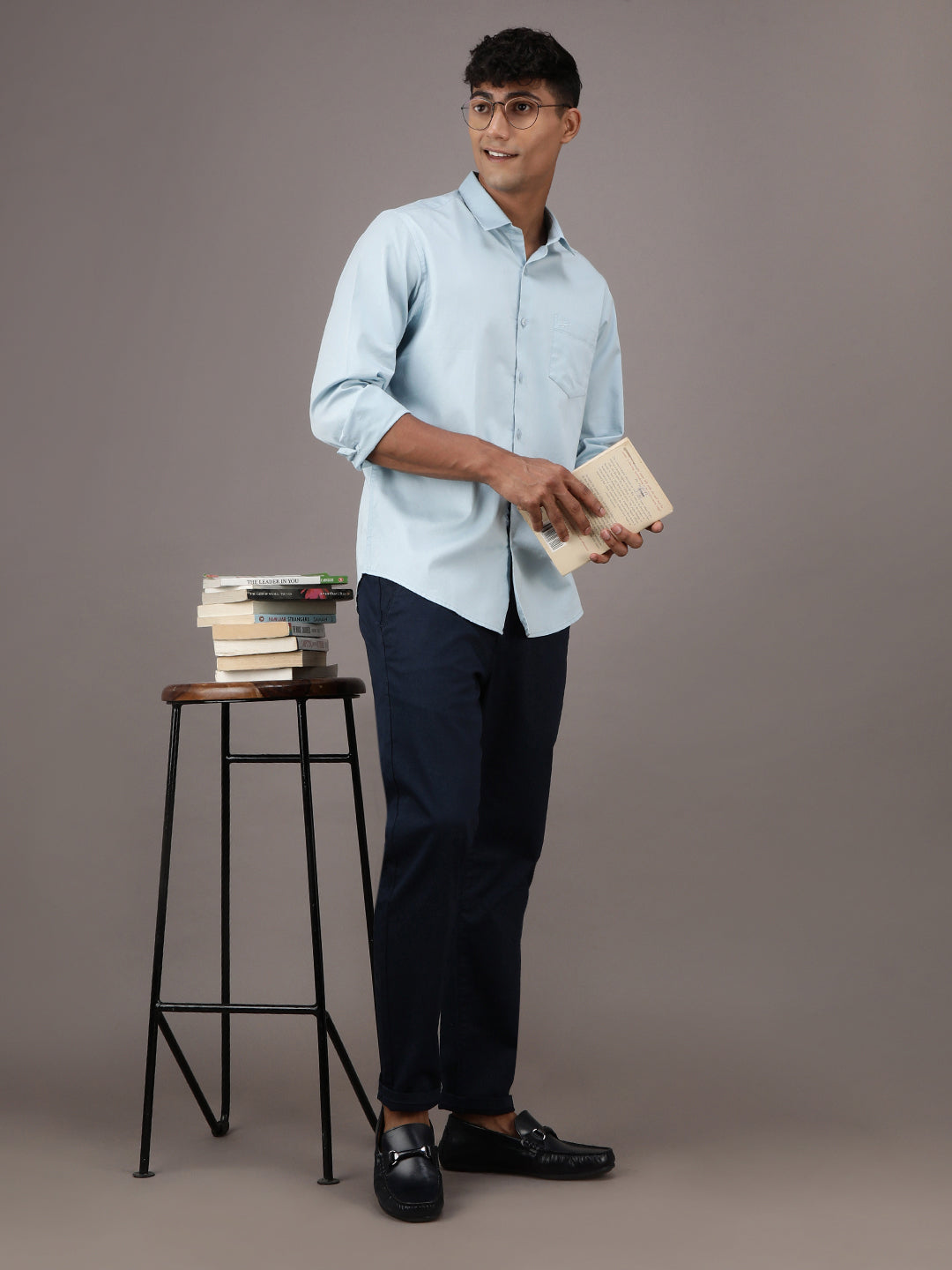 Crocodile Men's Premium Plain Satin Shirt Online