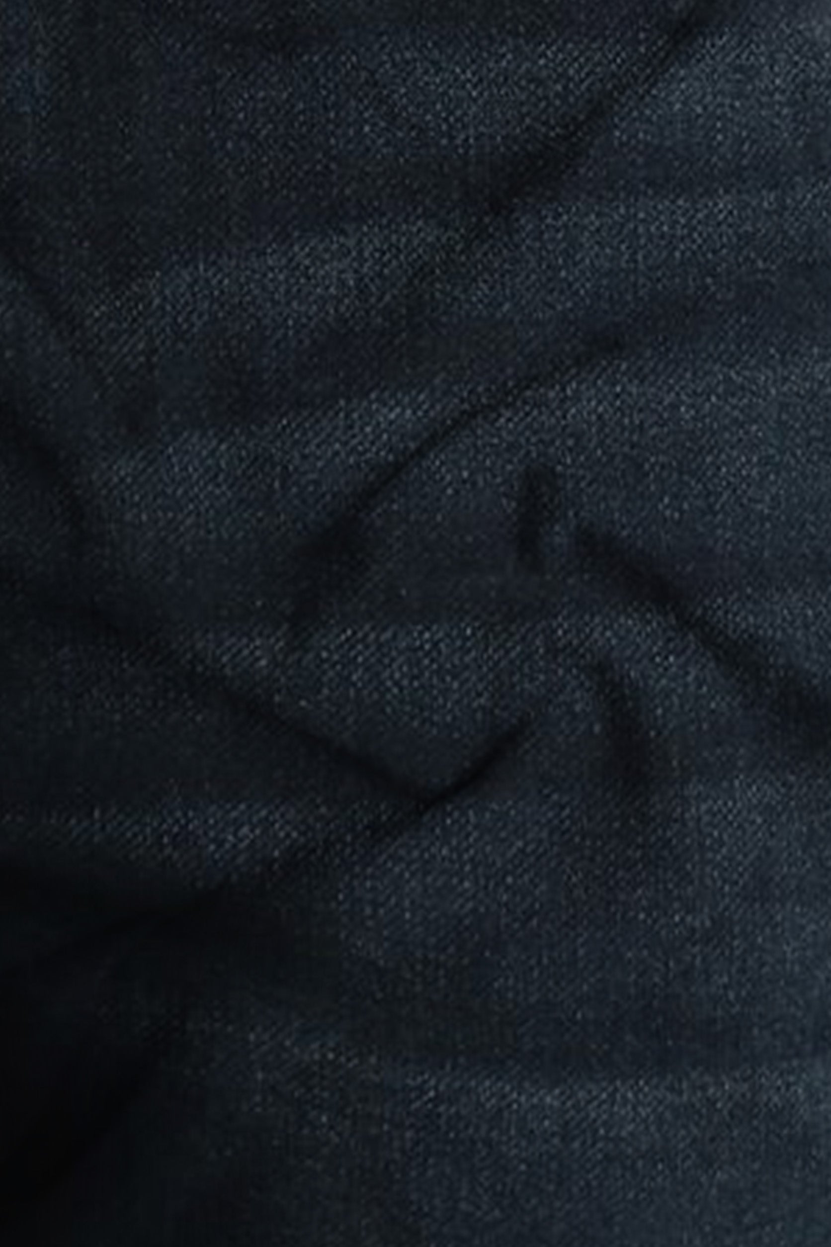 Close-up of dark blue fabric texture