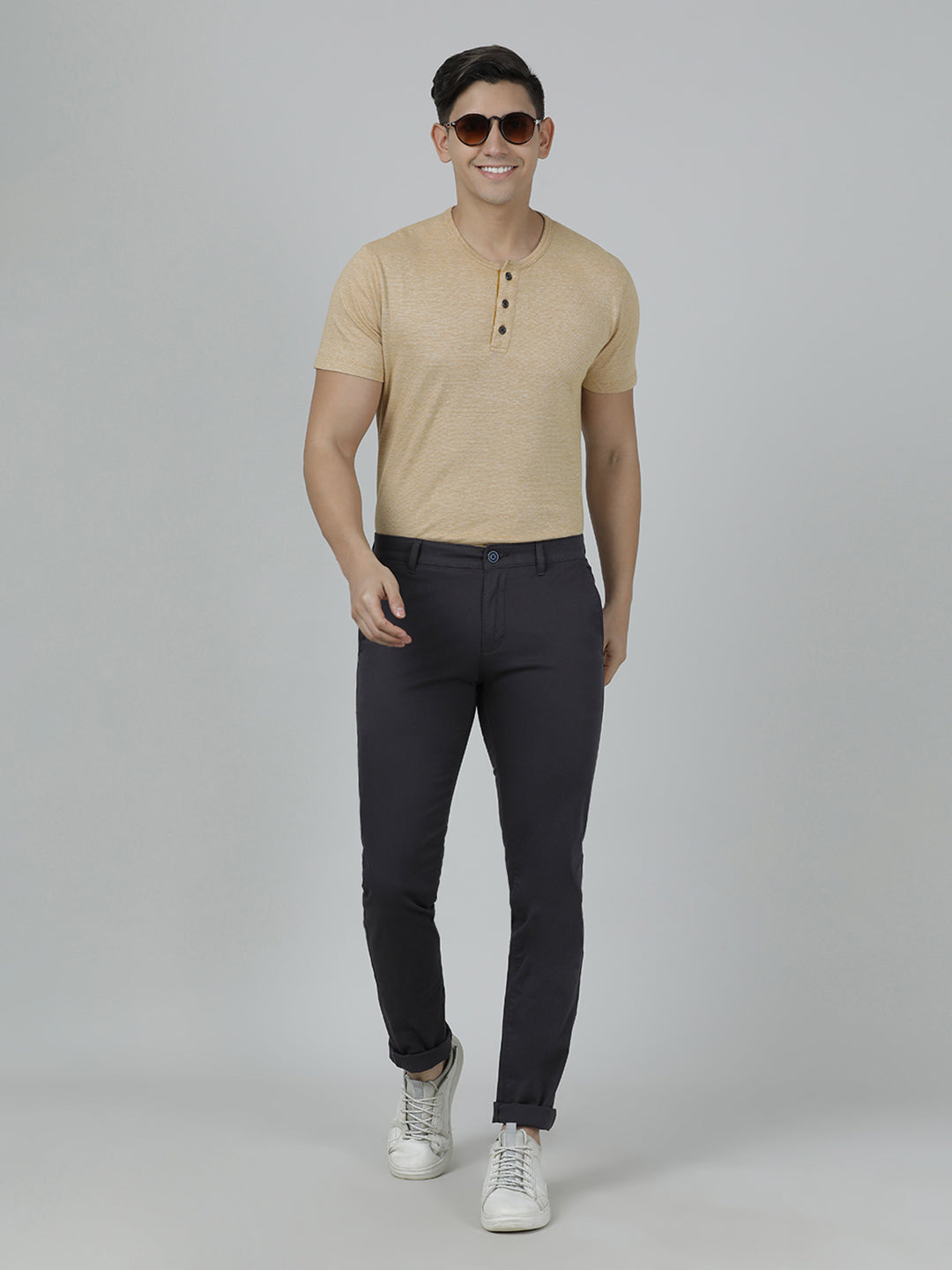 Crocodile Men's Trim Fit Trouser