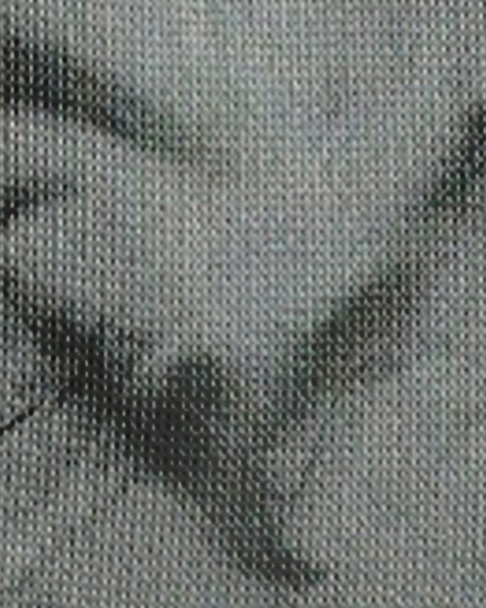 Close-up of a textured gray fabric surface