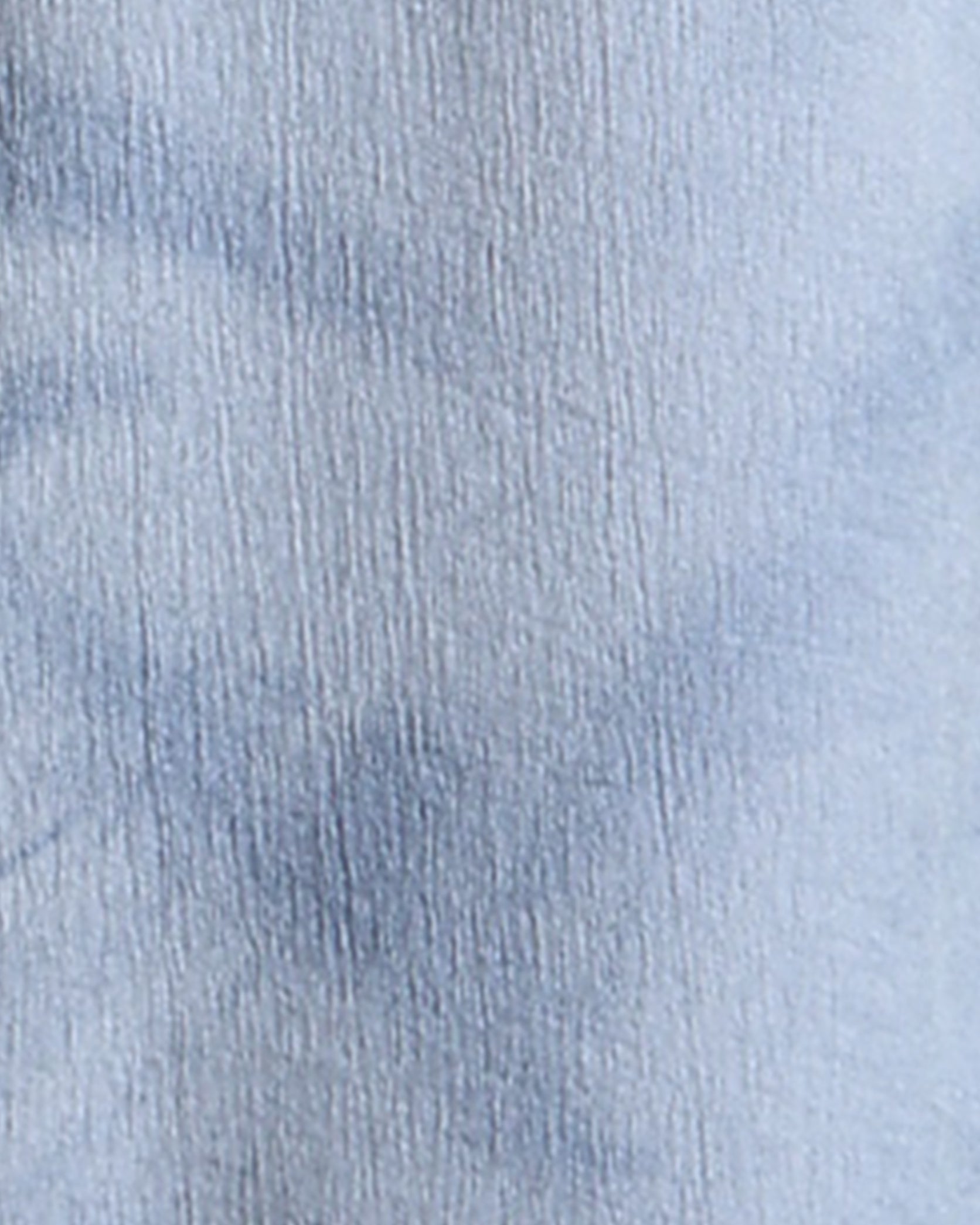 Close-up of textured blue fabric