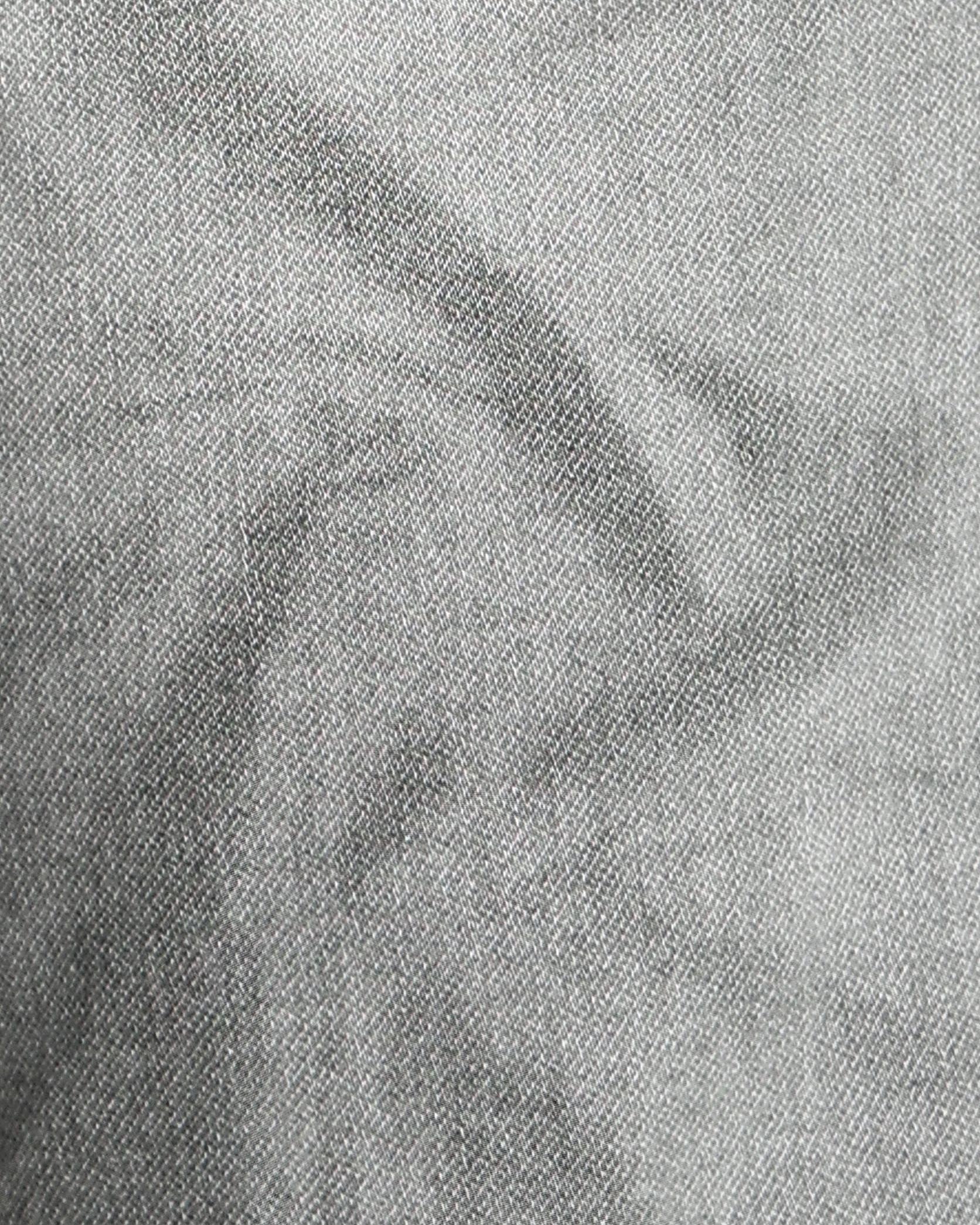 Close-up of gray fabric texture