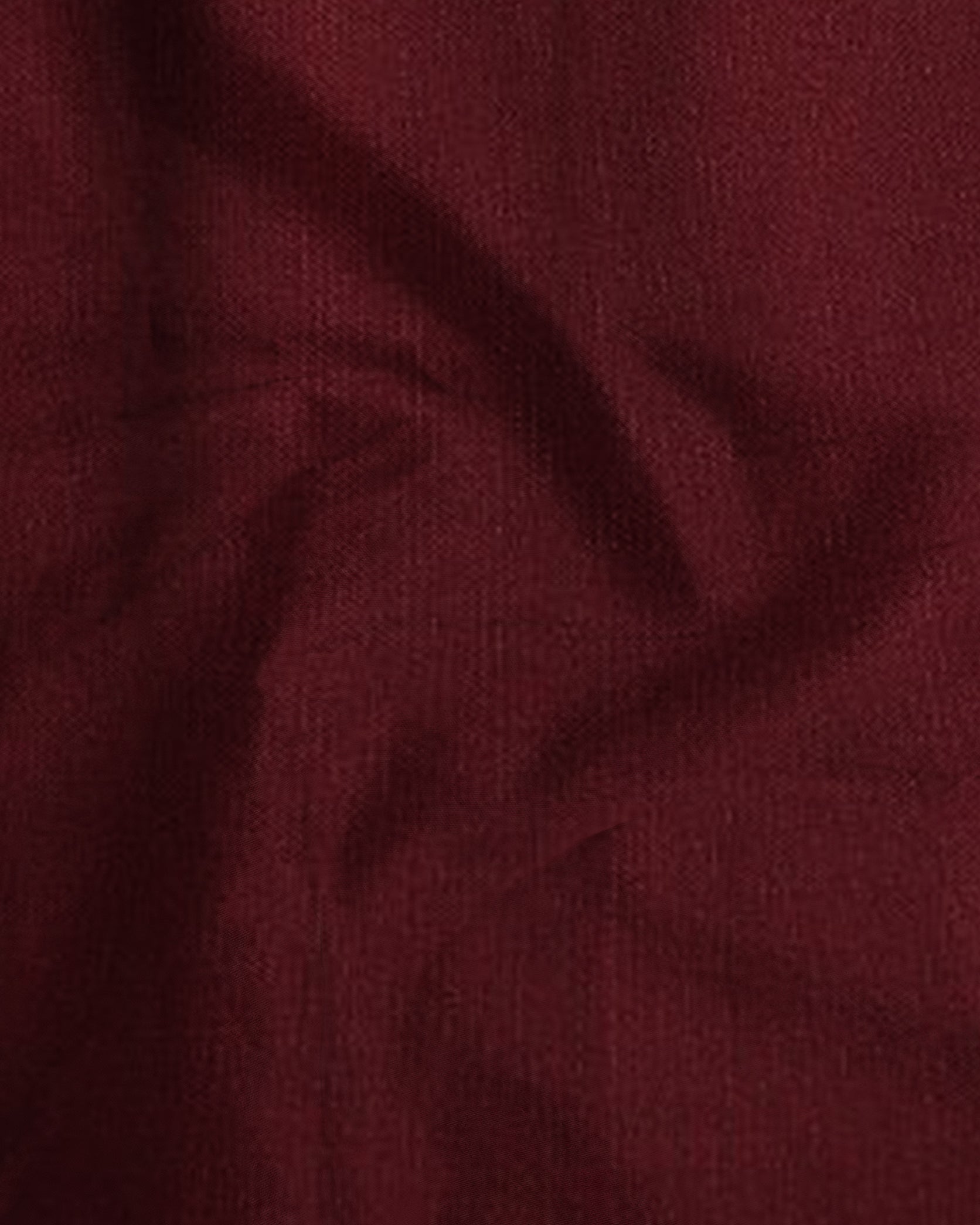 Close-up of dark red fabric texture