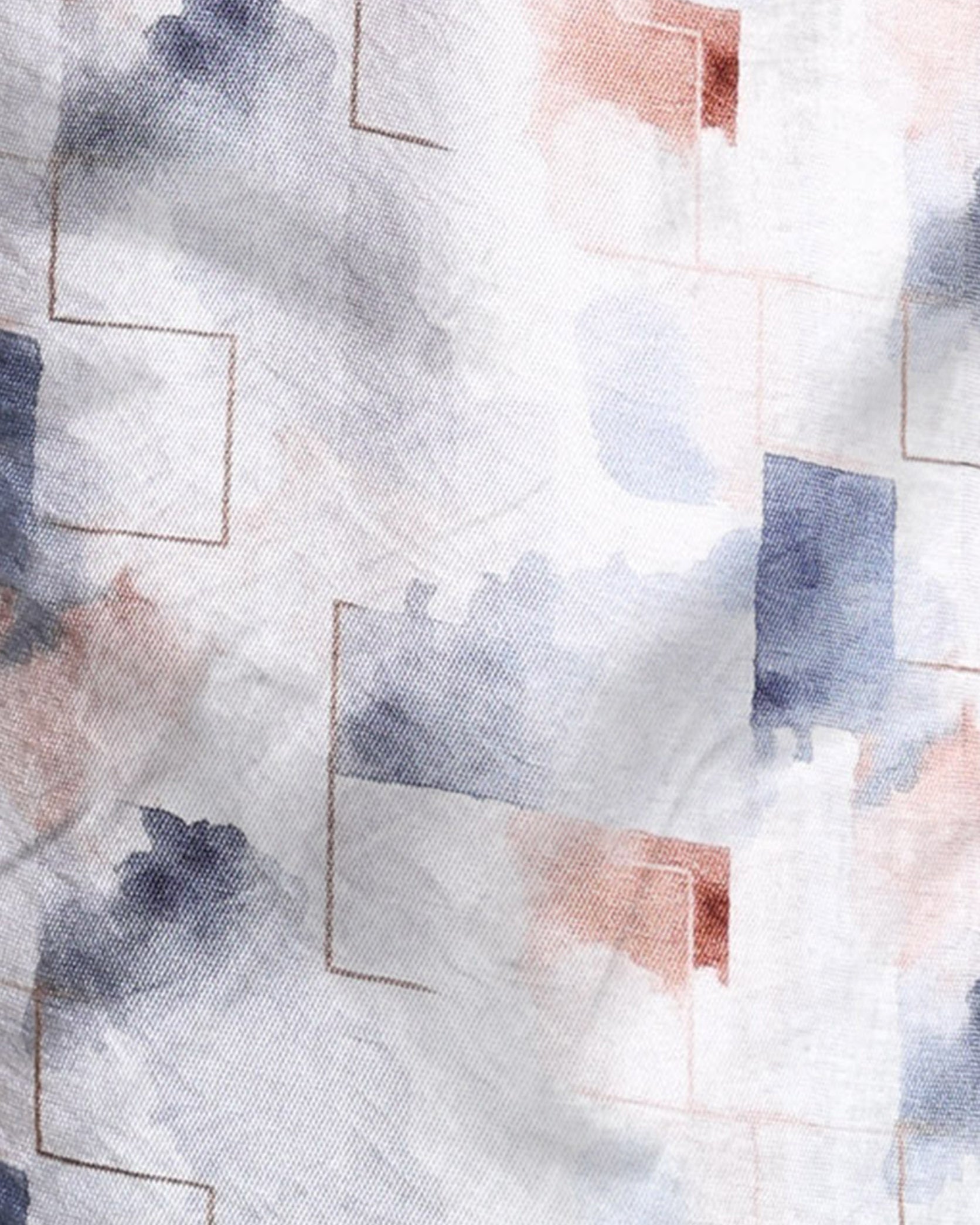 Abstract pattern with geometric shapes in soft colors on a textured background