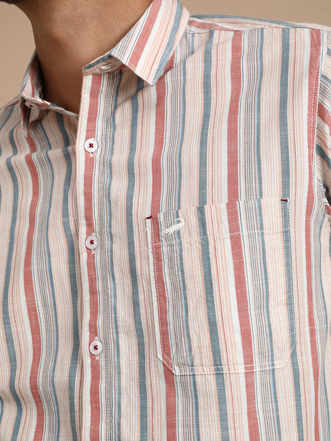 Variegated Stripe Shirt
