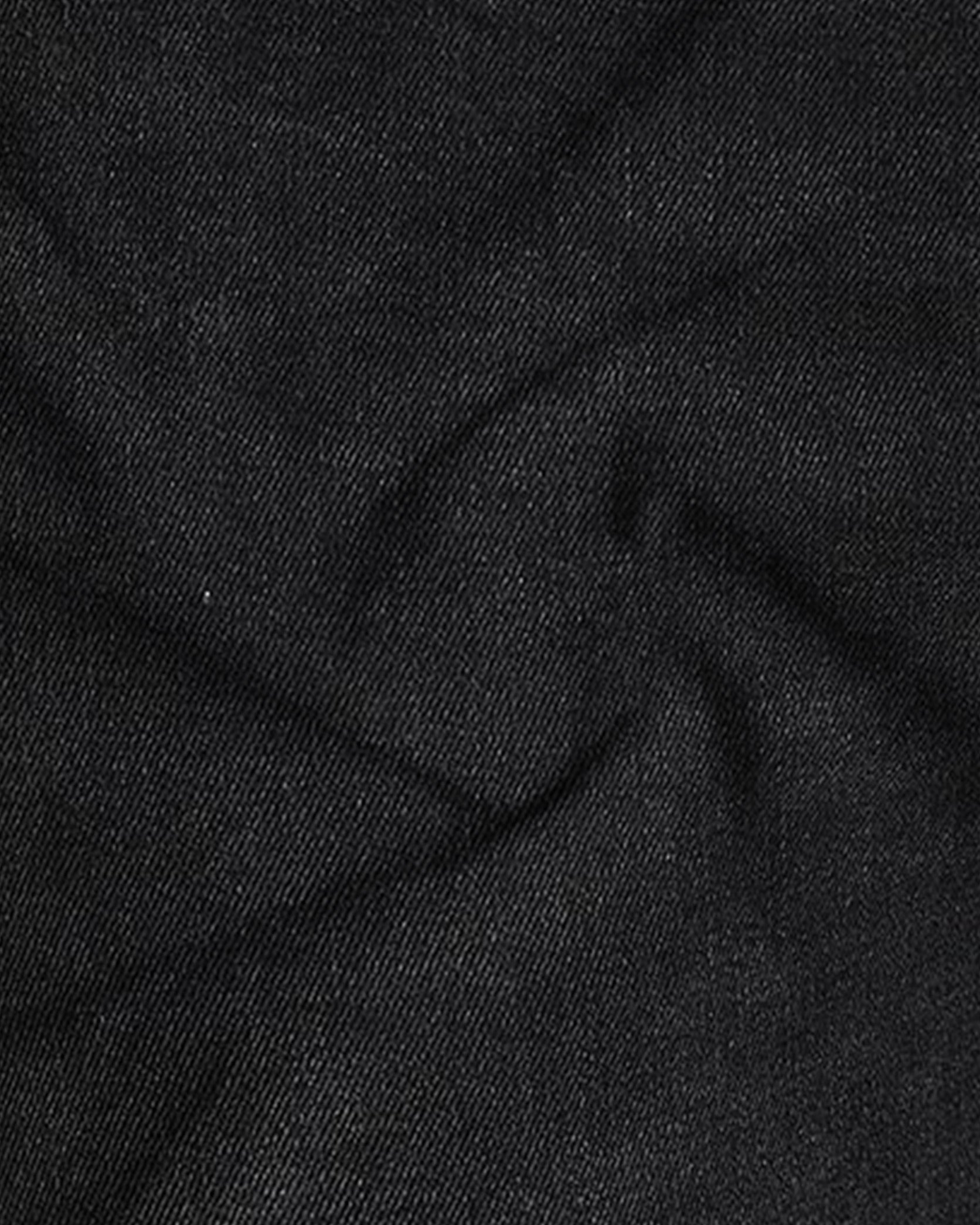 Close-up of dark gray fabric texture