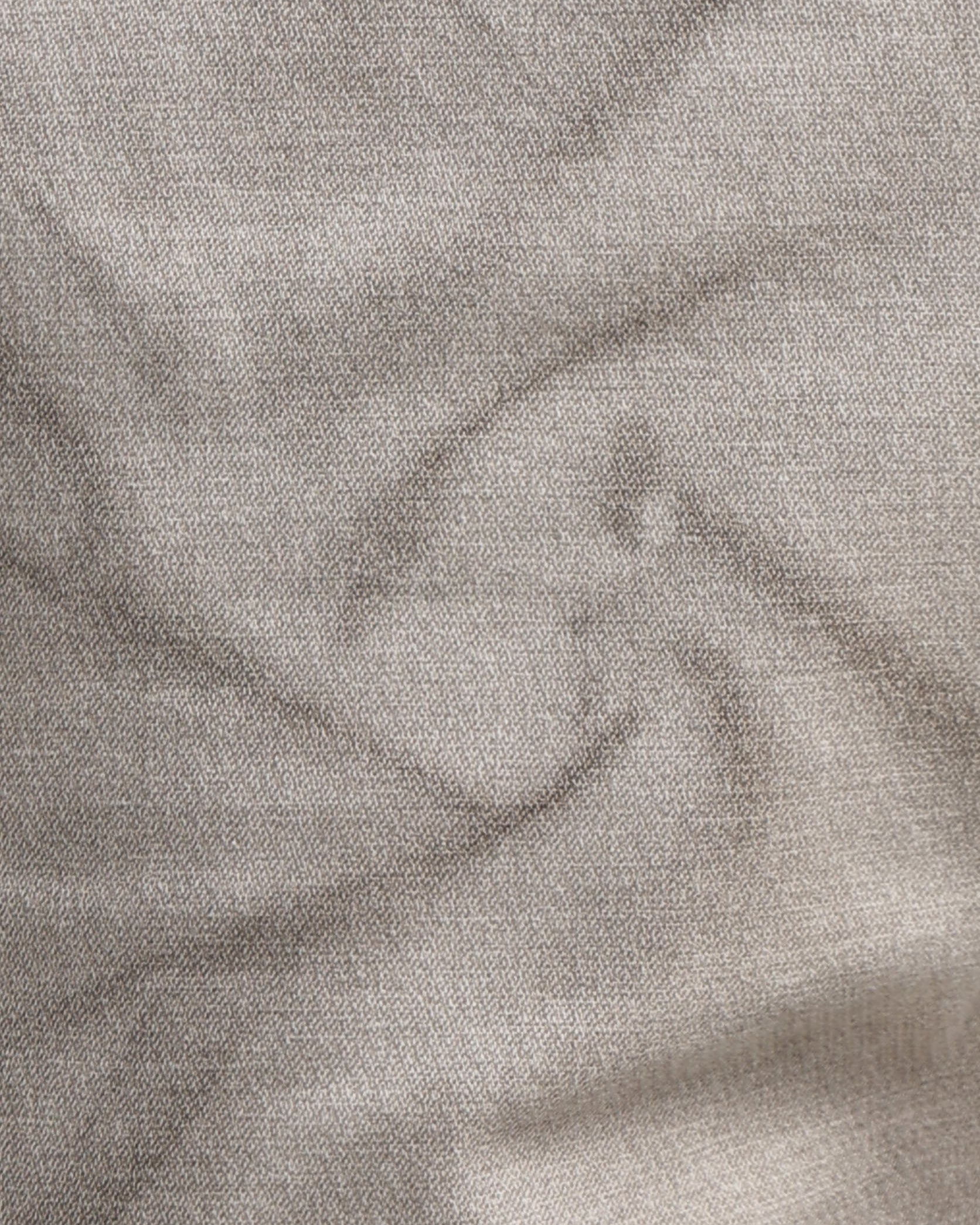 Close-up of gray fabric with visible texture