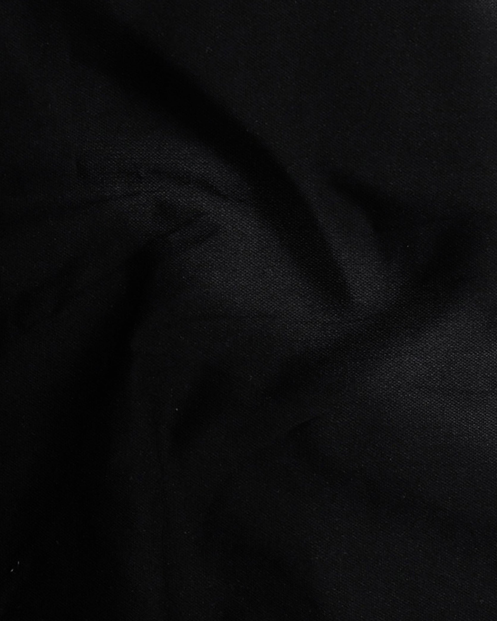 Close-up of textured black fabric