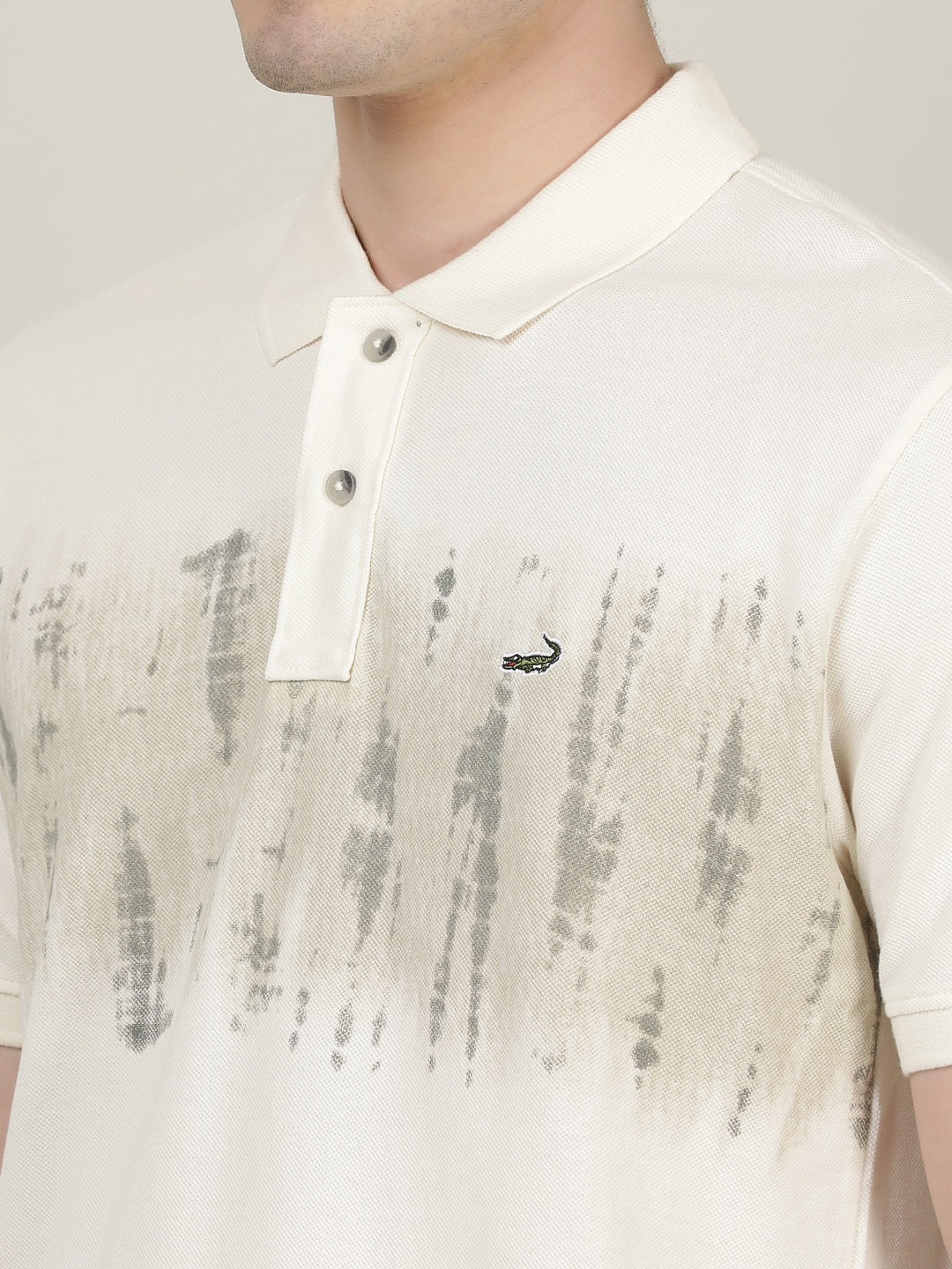 Crocodile Men Printed Casual T-Shirt