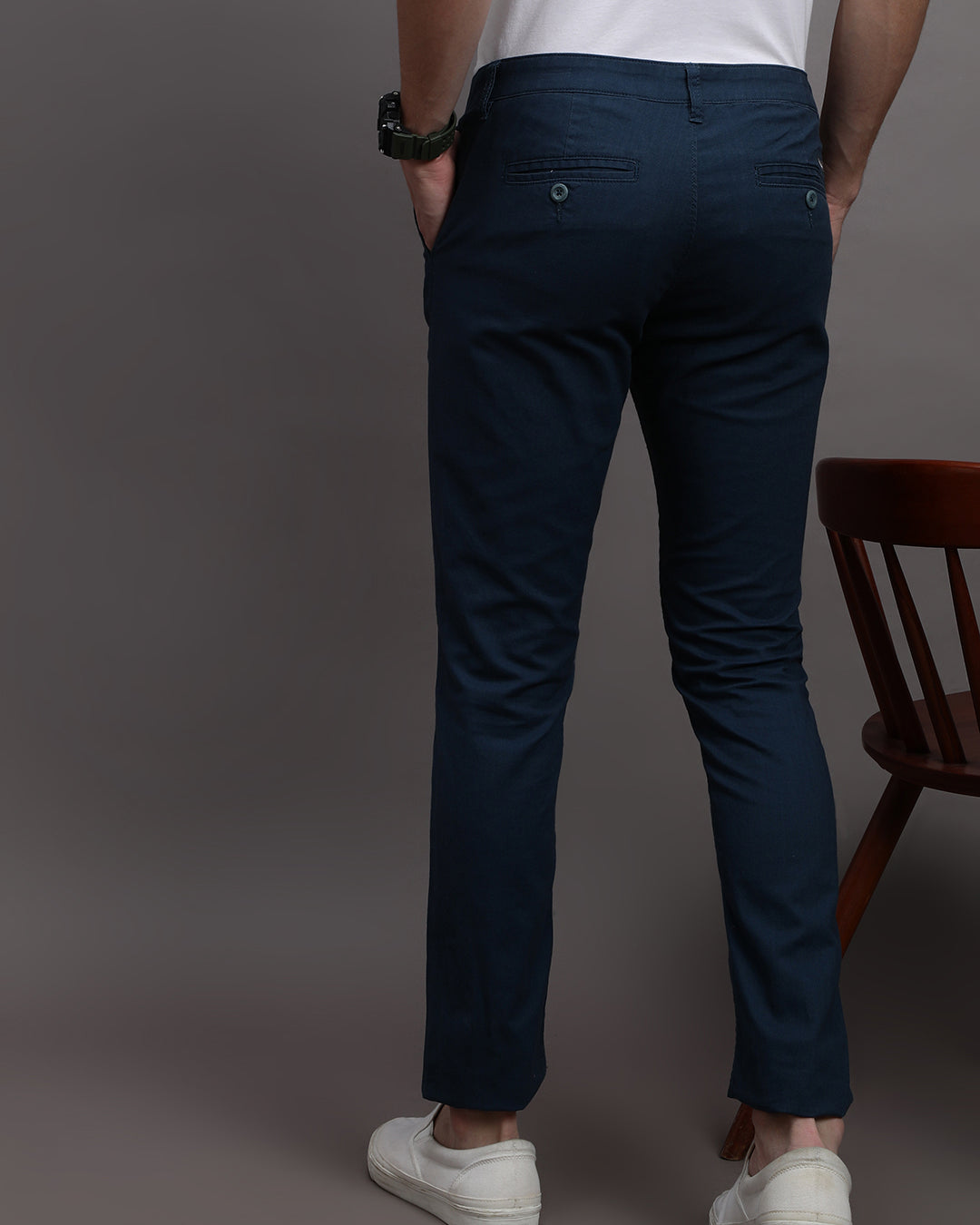 PREMIUM 5 POCKET DENIM IN CHINO FABRIC