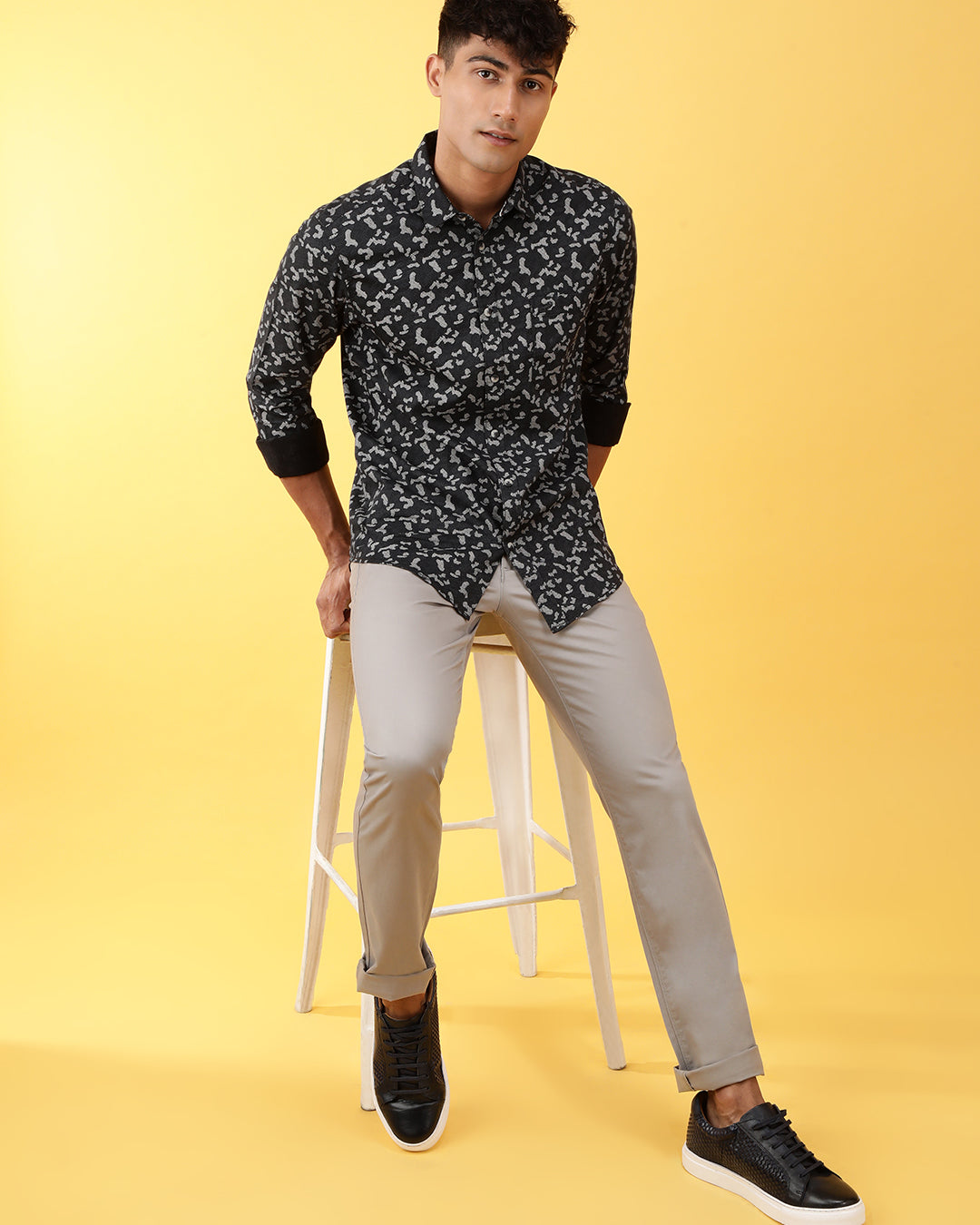 Structured Stripe Shirt
