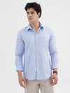 Men's Premium Pure Cotton Monochrome Stripe Shirt From The Smart Series Collection