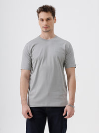 Heavy Luxe Solid Tee In Ultimate Grey