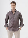 Finer Textured Stripe Shirt