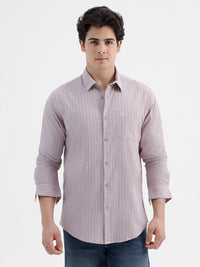 Crinkle Pin Stripe Shirt