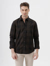 Monochrome Plaid Shirt