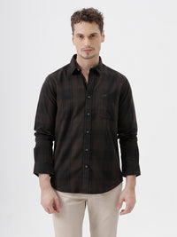 Monochrome Plaid Shirt