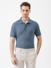 Luxedrape Solid Polo T-Shirt In China Blue