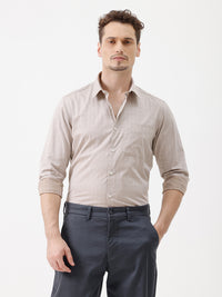 Monochrome Dobby Checked Shirt