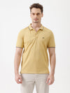 Flexcore Solid Polo In Golden Yellow