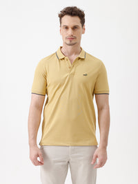 Flexcore Solid Polo In Golden Yellow