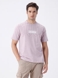 Oversized Placement Print T-Shirt