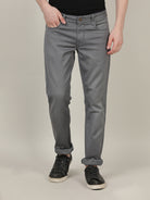 Crocodile Men Grey Slim Fit Jean