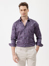 Artistic Floral Satin Shirt