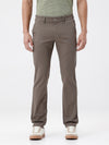 Men's Slim Fit Premium Textured Stretch Beige Chinos For All-Day Comfort