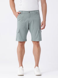 Garment Dyed Cargo Shorts In Olive