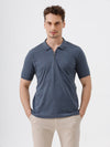 Apex Jaquard Polo T-Shirt In Blue