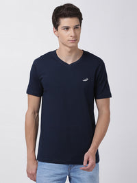 Sport Navy Tee in Breathable Jersey