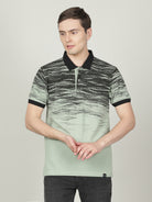 Crocodile Men's Green Polo T-shirt