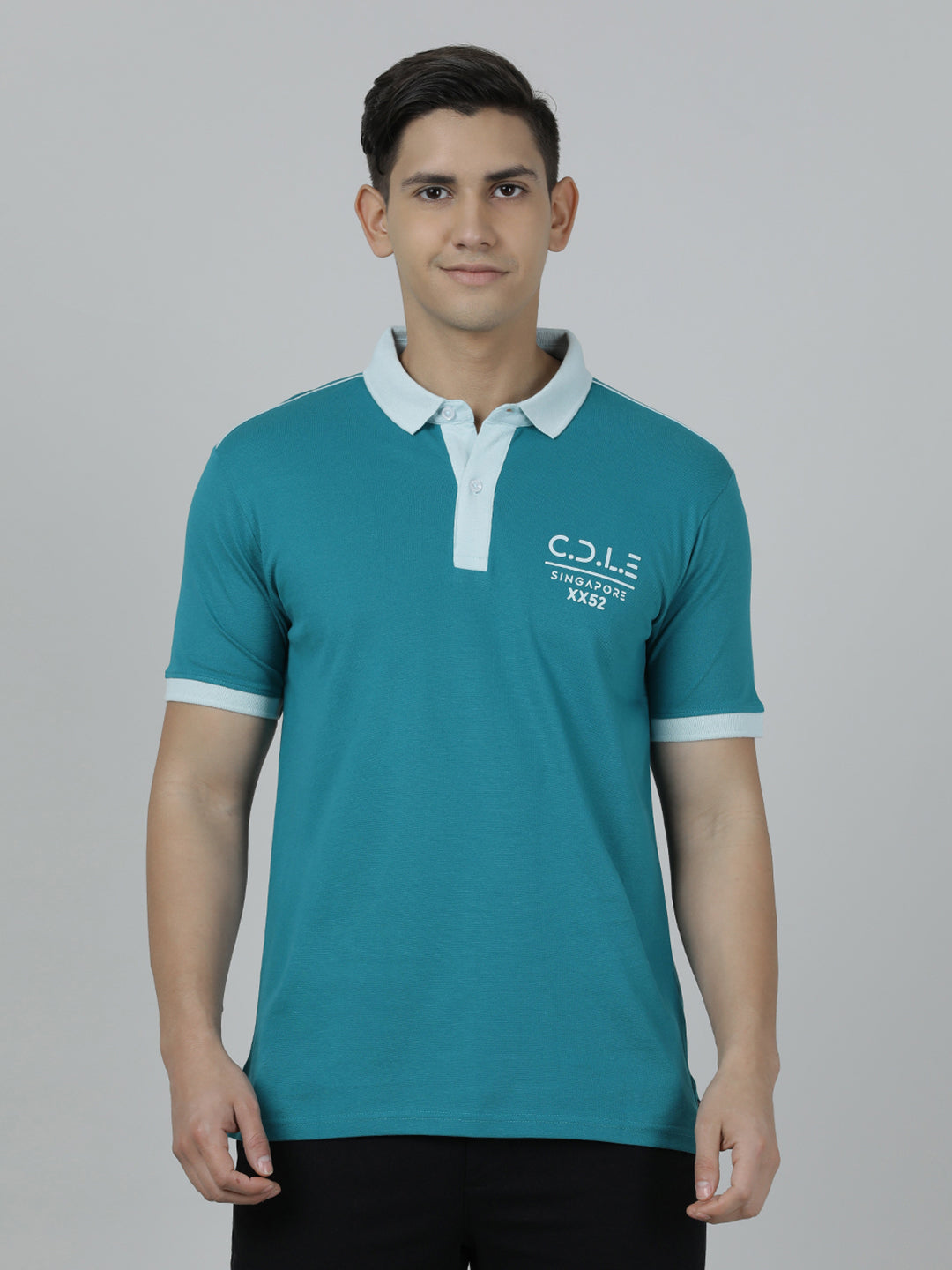 Crocodile Men's solid T-shirt