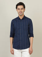 Crocodile Men Cotton Casual Shirt