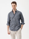 Finer Texture Stripe Shirt