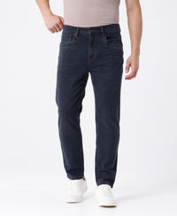 Blue Grey Natural Fade Wash Rugged Jeans