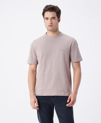 Light Brown Printed Over Sized T-Shirts