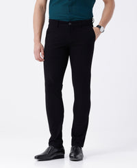 Textured Essential Chinos In Black